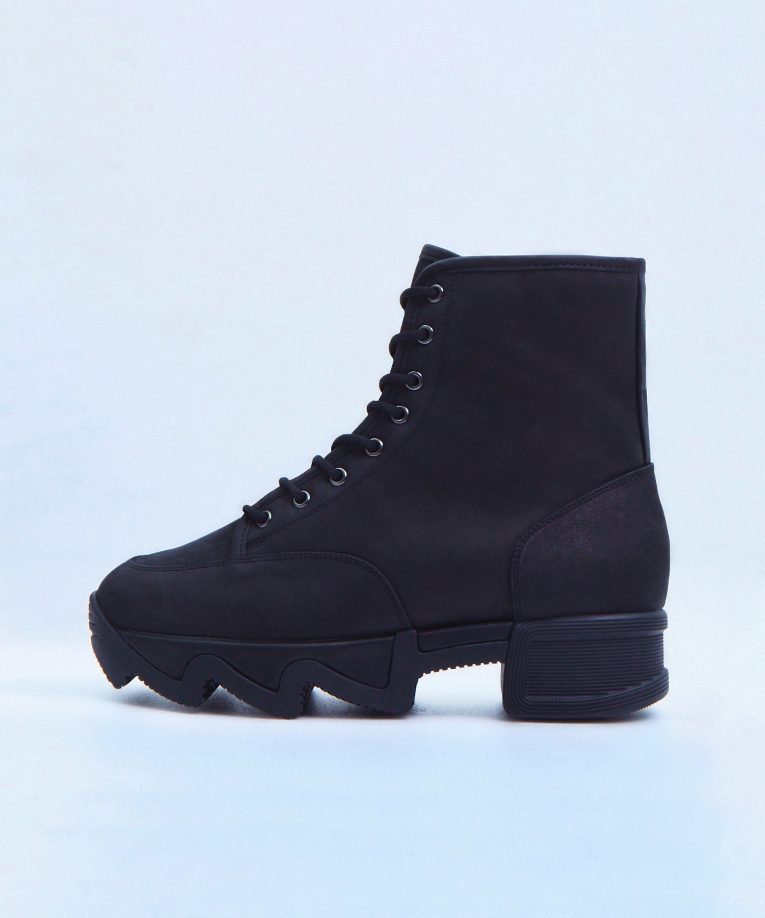 Rag & Bone Elliot Suede Lace Up Boot Black Size 43 Made in Italy Fabiana Boot – Bruno Magli main image 2