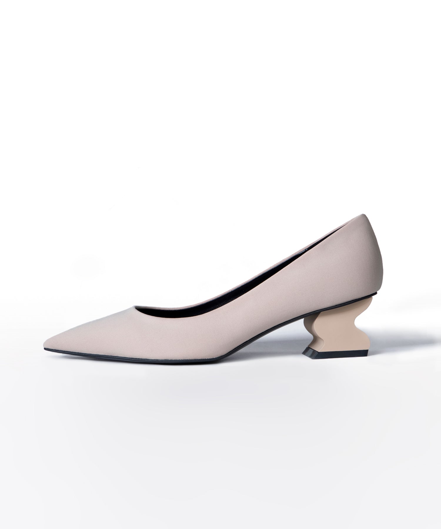 MONLE Beige Pointed Toe Pump 7.5