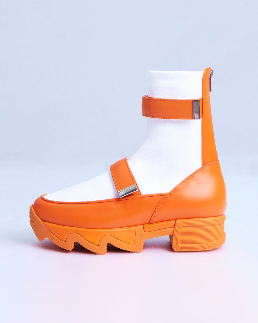 iRi VES Orange High Top Sneaker