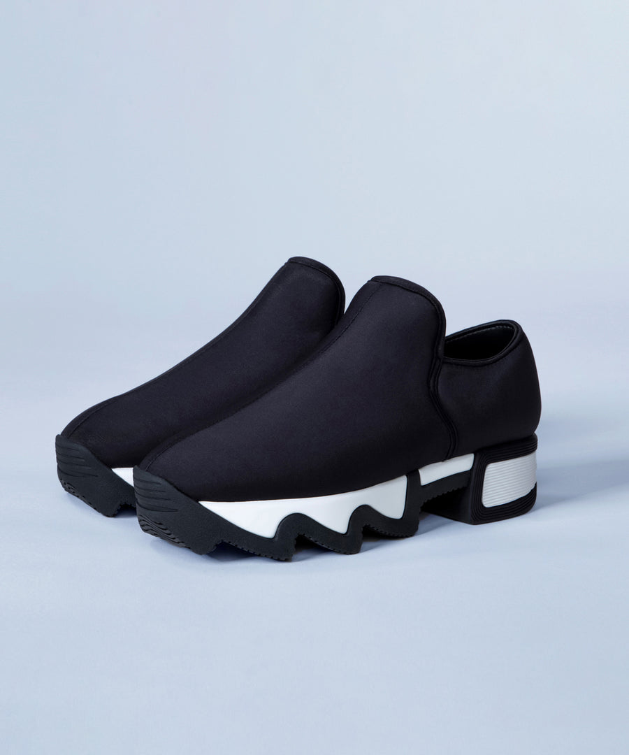 WES Black Low Top Sneaker