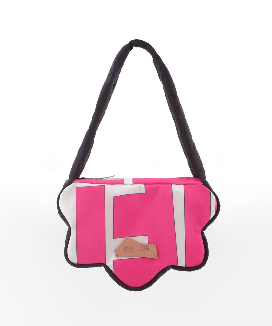HOORAI Pink Hobo Bag