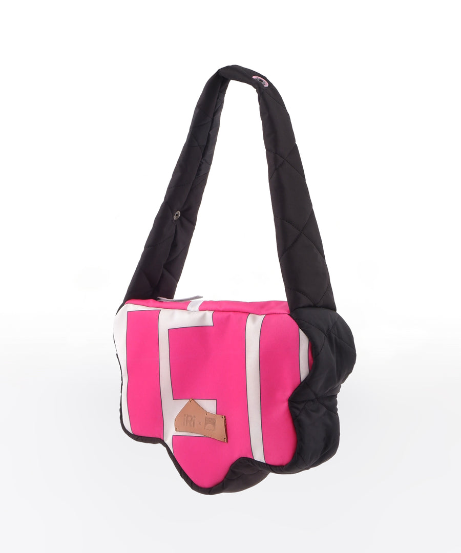 HOORAI Pink Hobo Bag