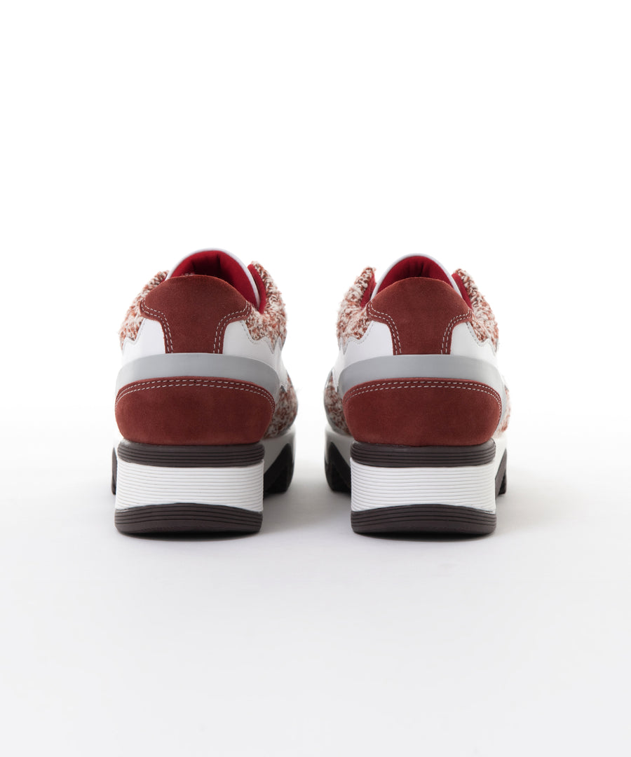 RAI Red Brick Lace-up Sneaker