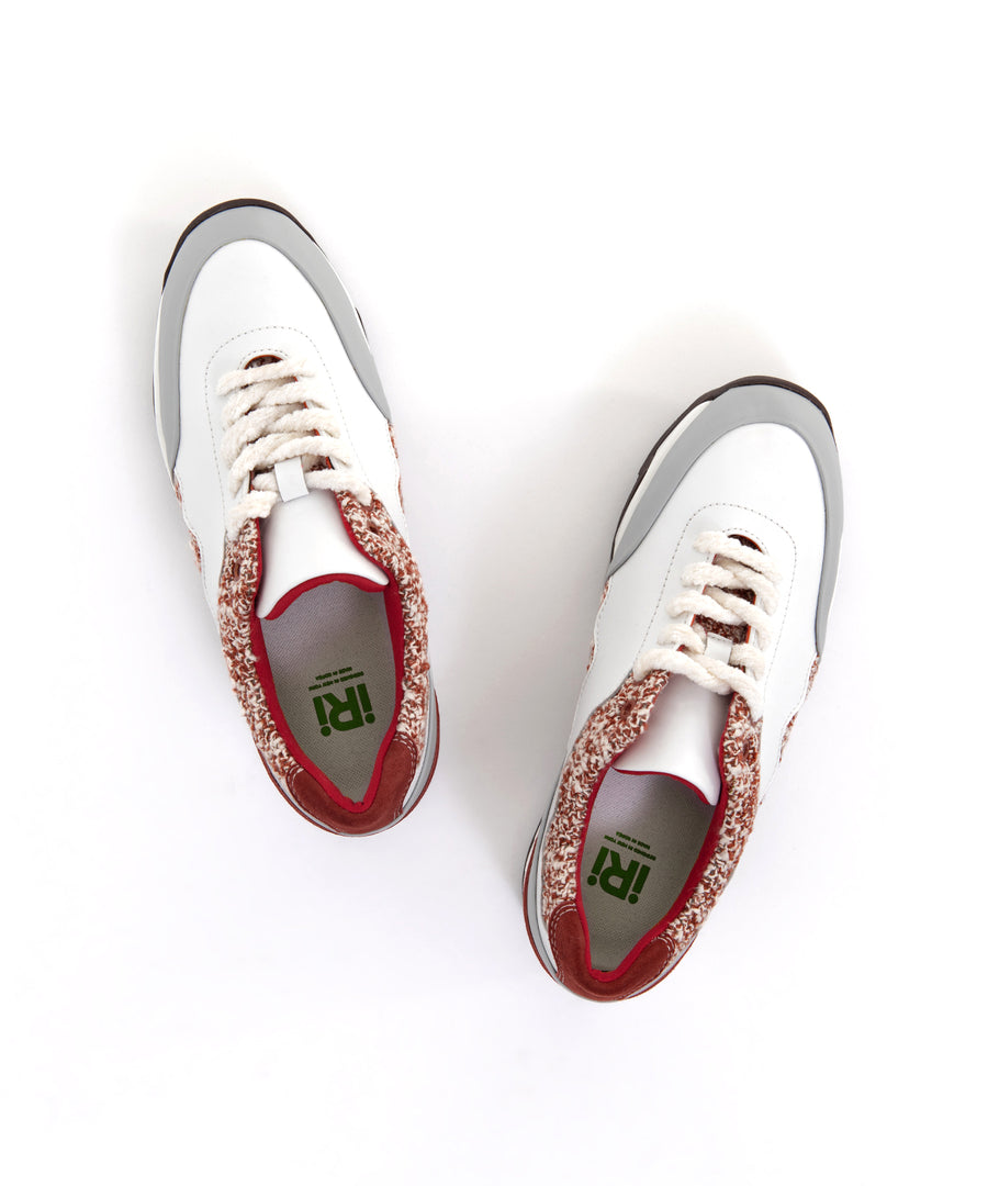 RAI Red Brick Lace-up Sneaker