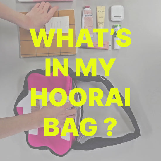 What's in my iRi HOORAI Hobo Bag?