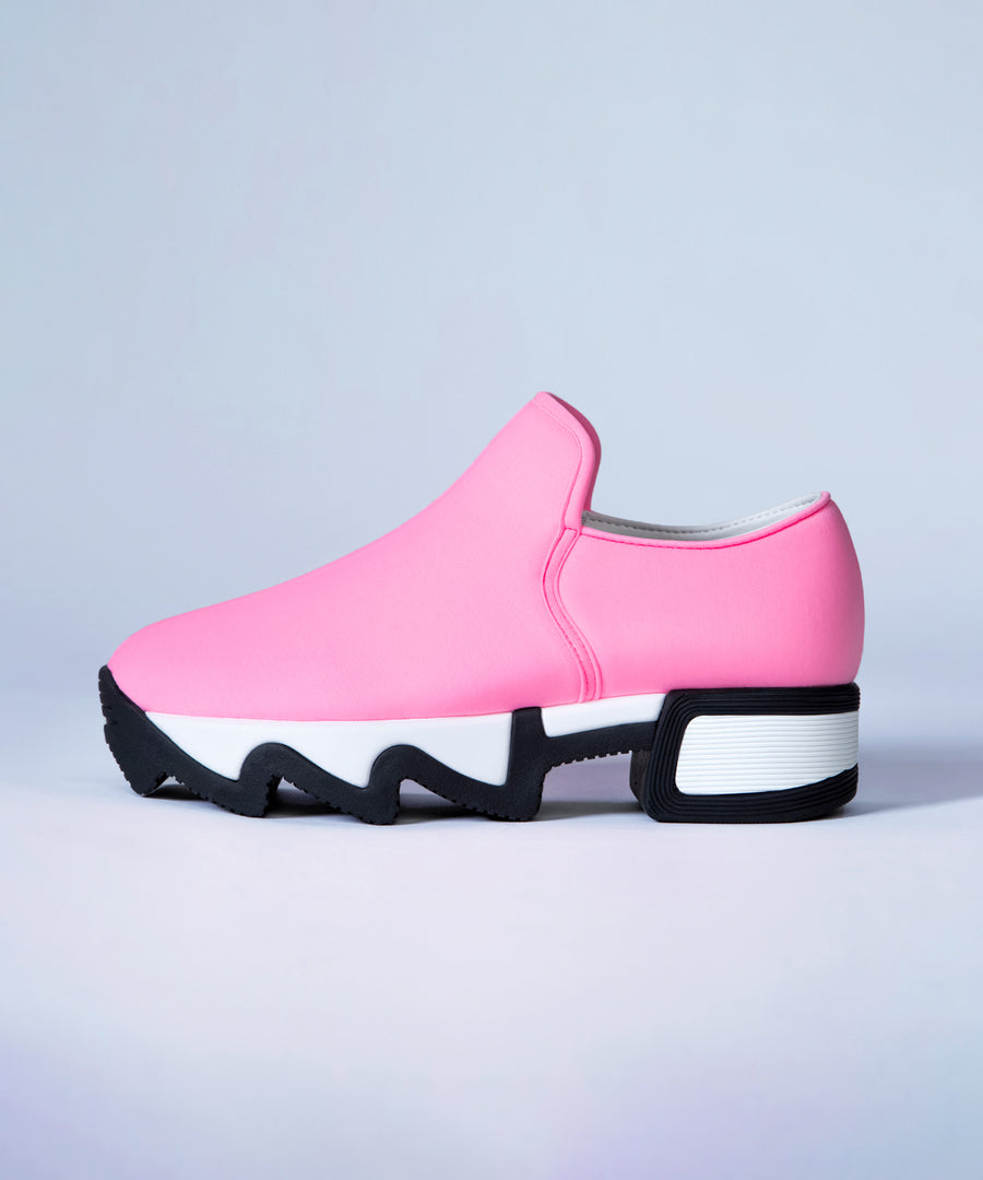 WES Pink Low Top Sneaker