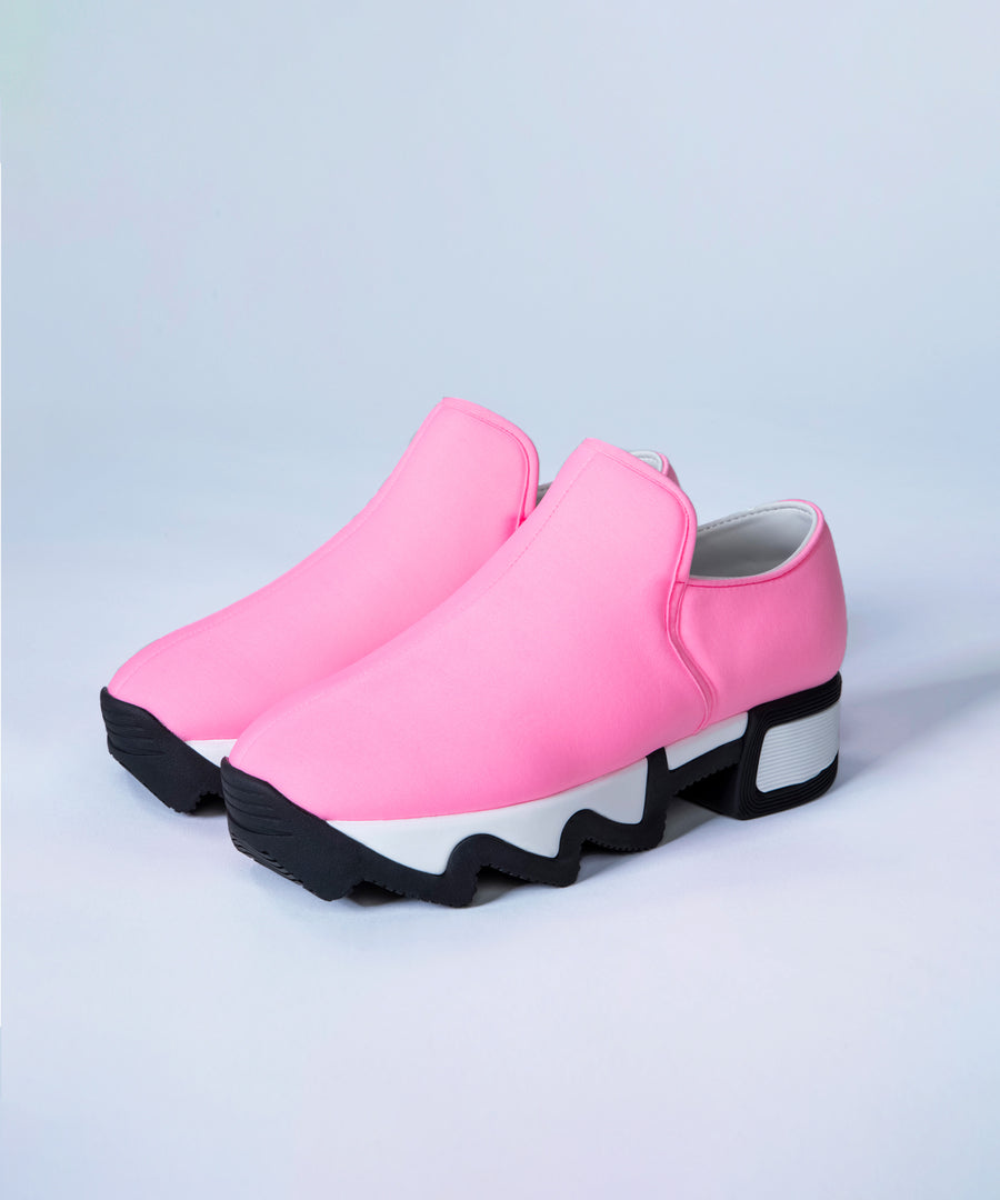 WES Pink Low Top Sneaker