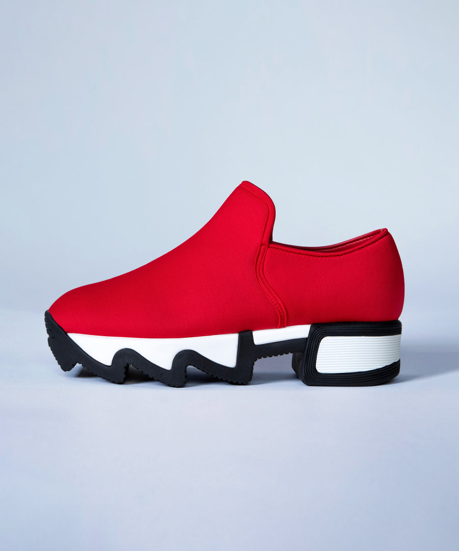 WES Red Low Top Sneaker