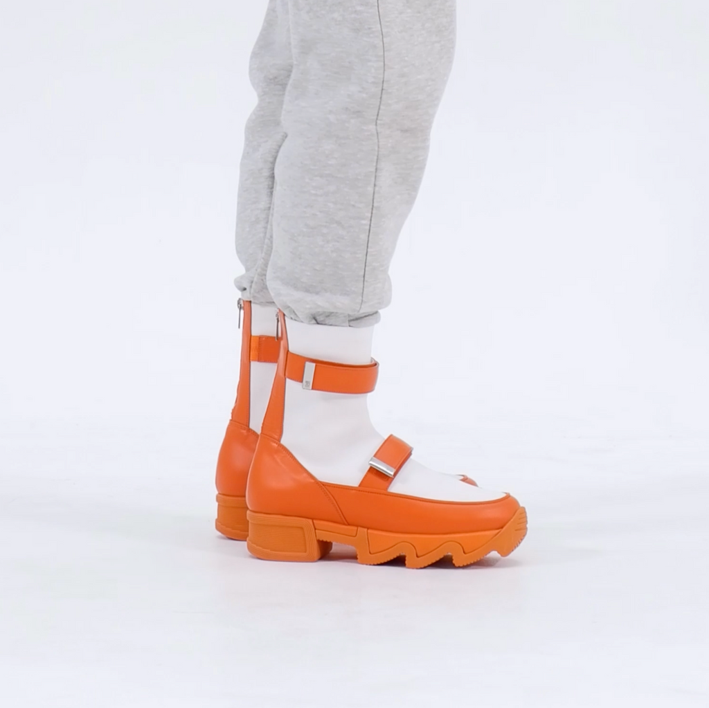 iRi Orange VES High Top Sneaker