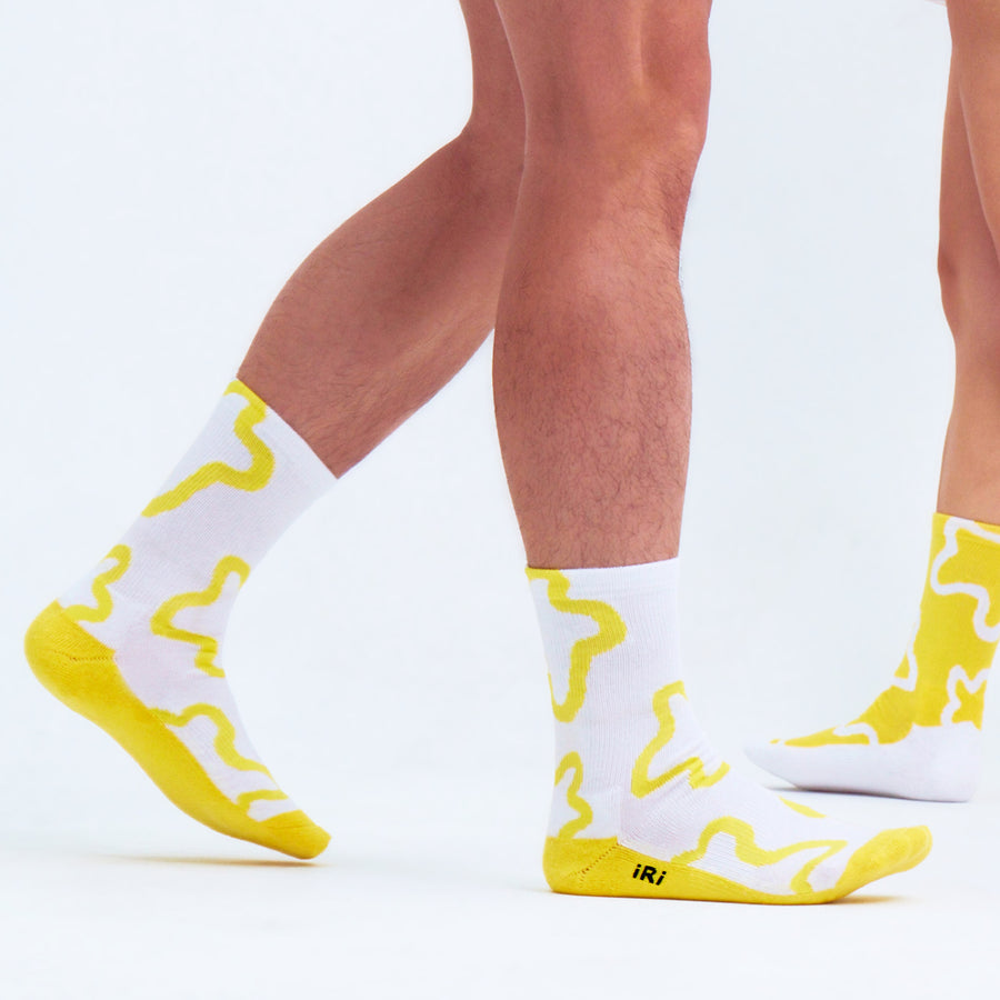 HOORAI Sunny Side Crew Sock