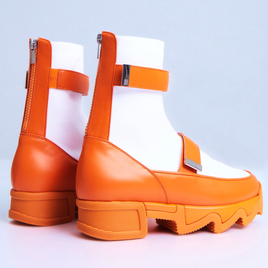 iRi Orange VES High Top Sneaker